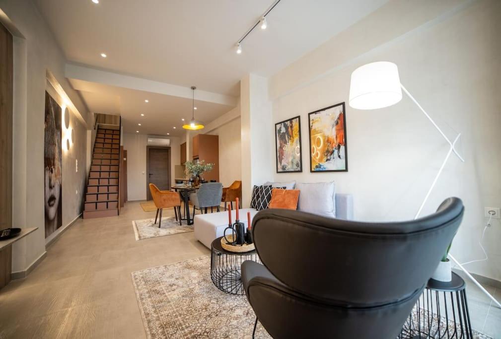 Meteora Loft Appartement Kalampáka Buitenkant foto